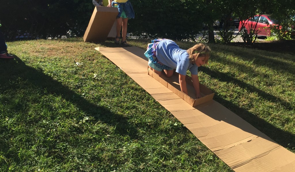 Cardboard Slide