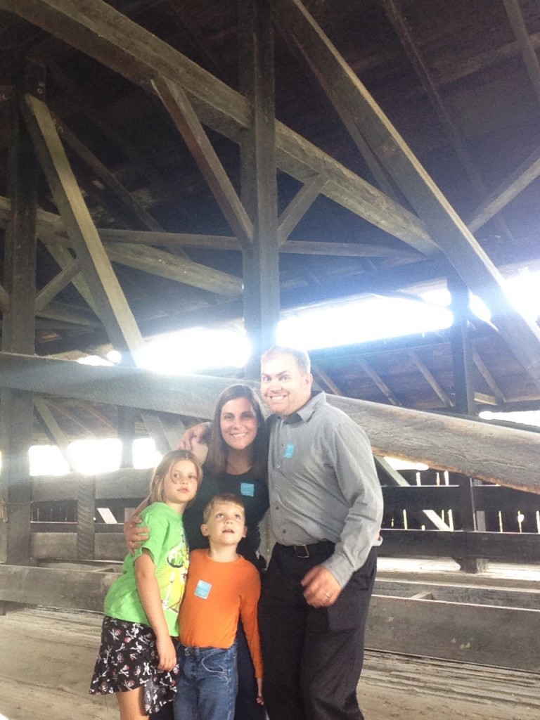 Covered Bridge at the Shelburne Museum