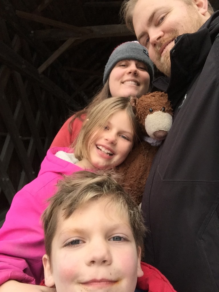 Us at the Halpin Bridge