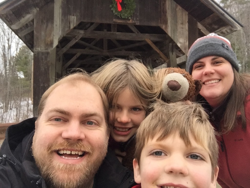 Grelfie at Seguin Bridge