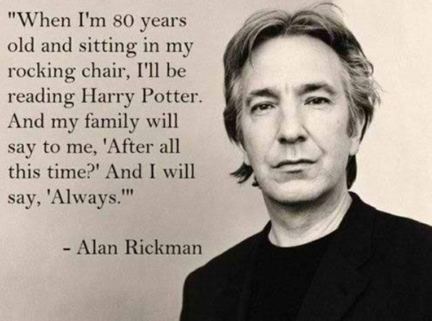 Fake Alan Rickman Quote