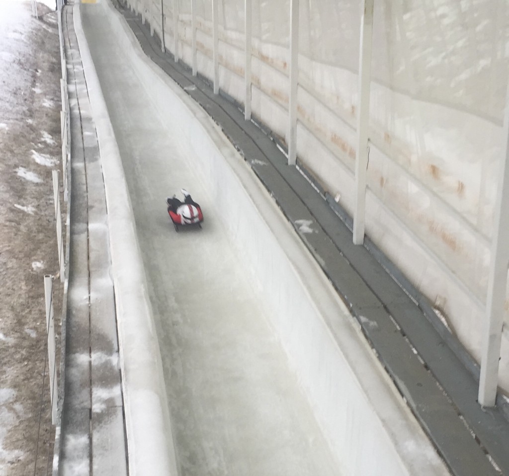 Bullet Bottger on the Luge