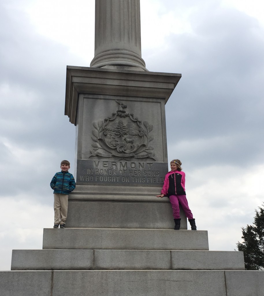 Vermont Monument at Gettysburg