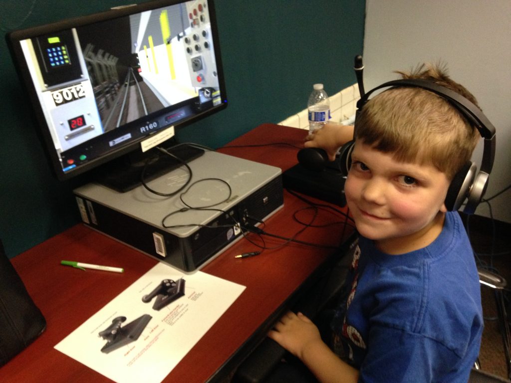 Edward playing around with OpenBVE