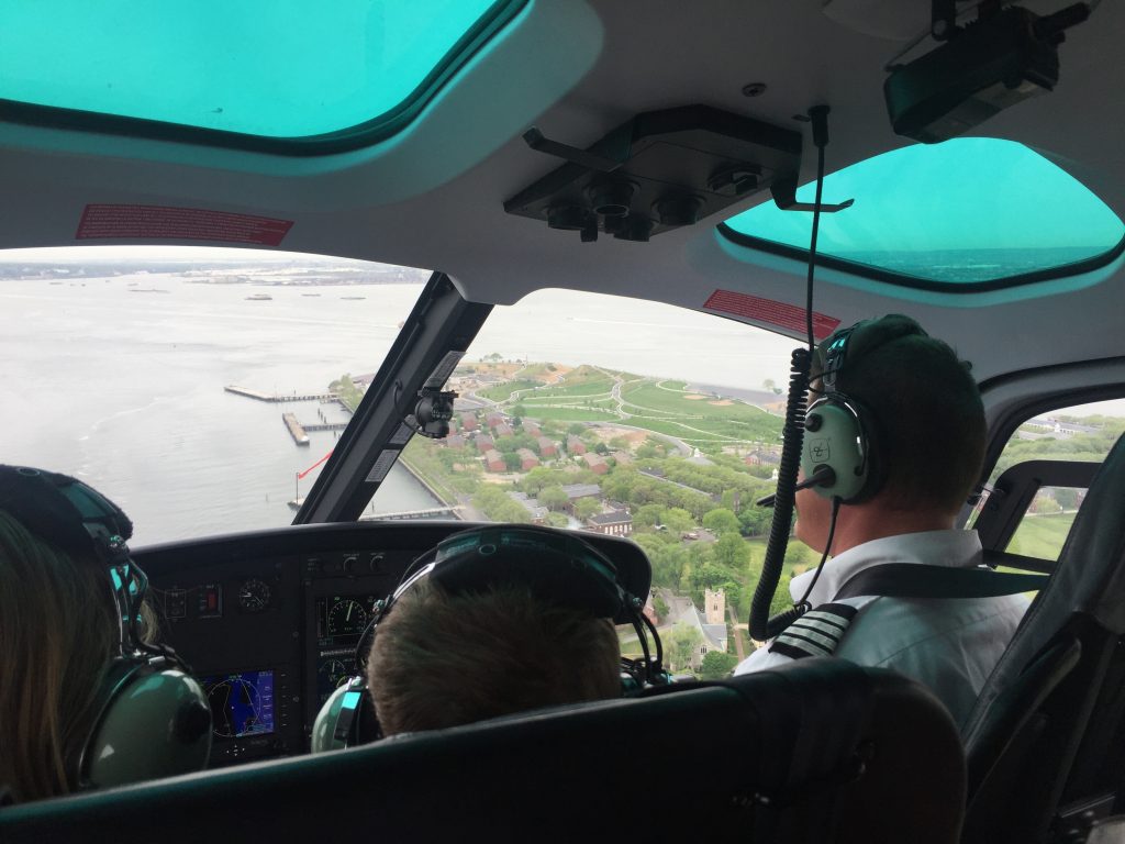 Helicopters have the best views