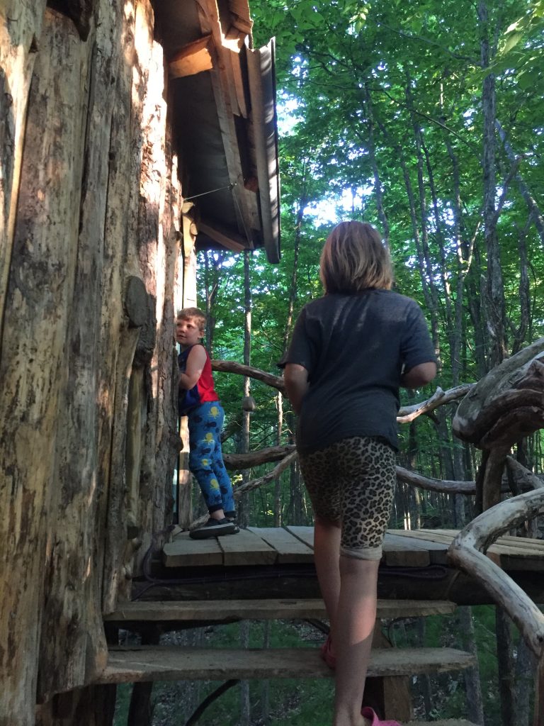 treehouse stairs