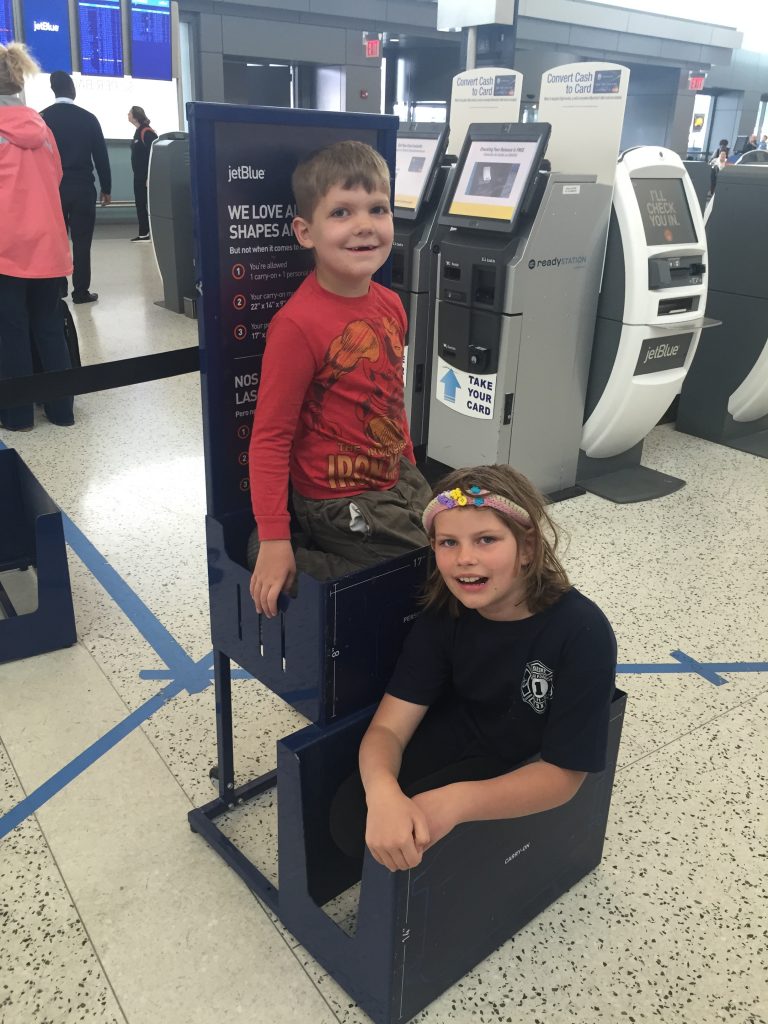 And they won't let you just check the children!