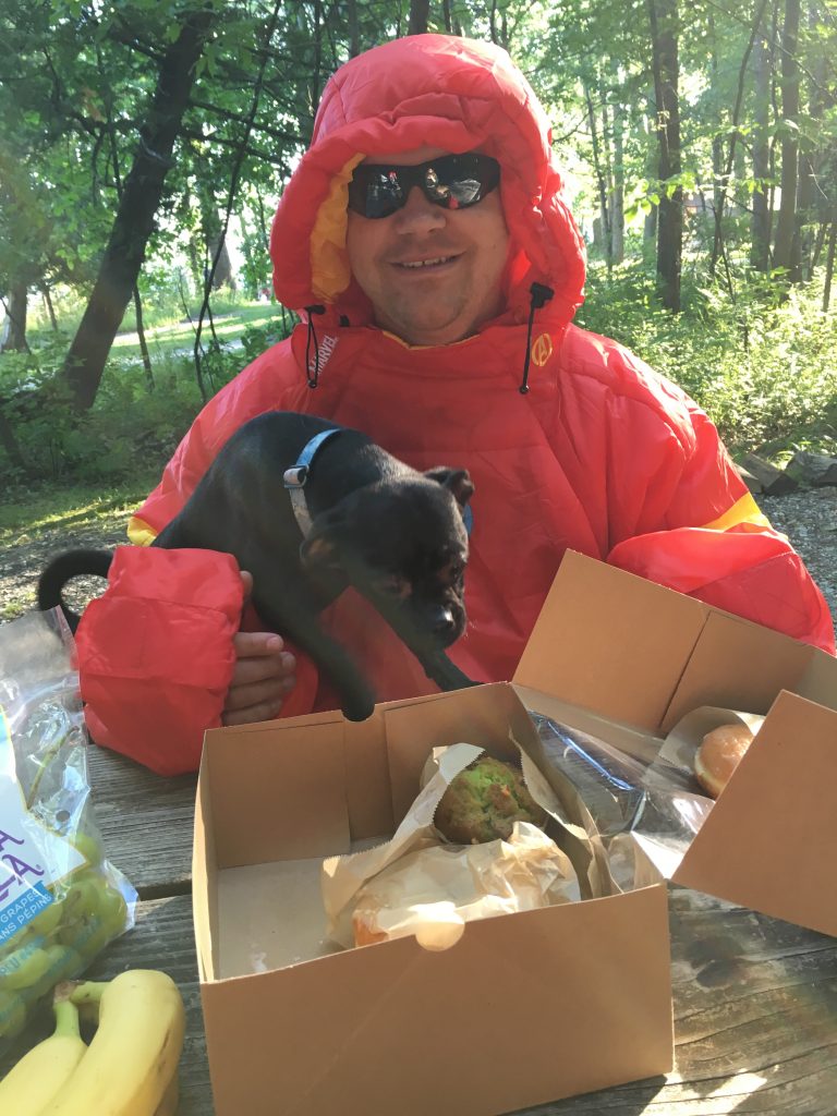 Iron Man Sleeping Bag Breakfast